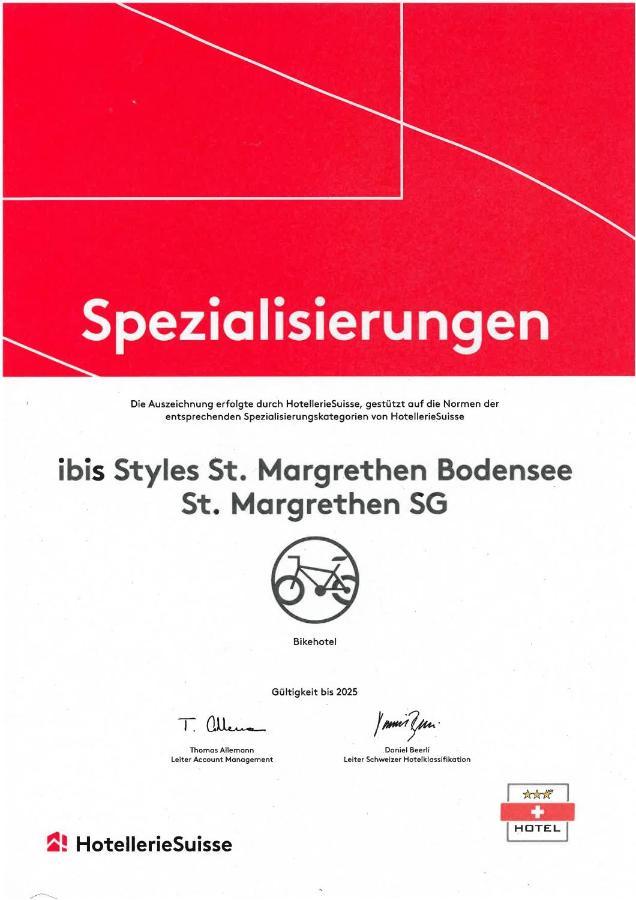 Ibis Styles St Margrethen Bodensee St. Margrethen المظهر الخارجي الصورة